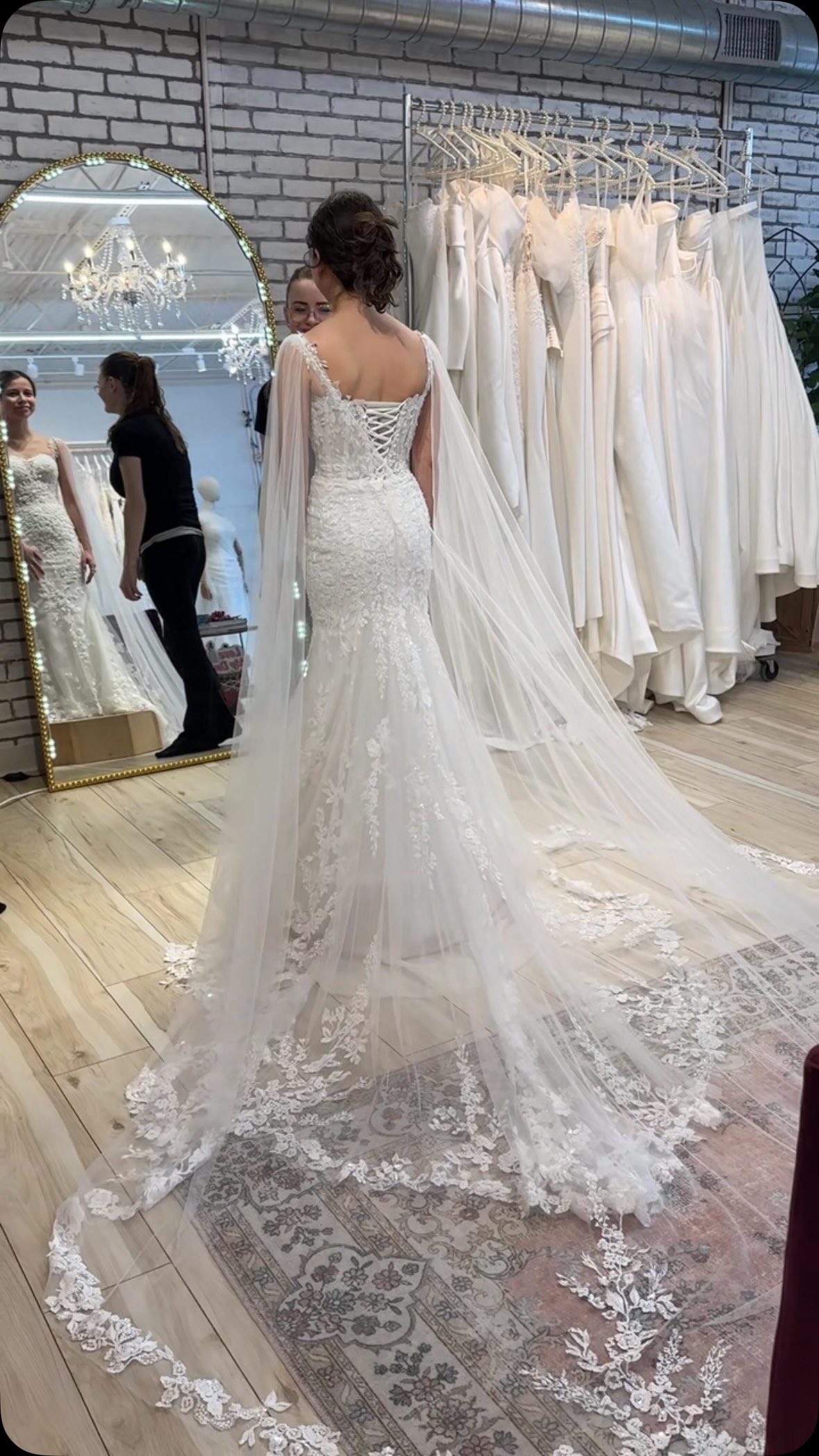 Made for Adelle ❤️, Bride: Adelle Lopez (Flores) , Dress: GBN Beauty & Bridal