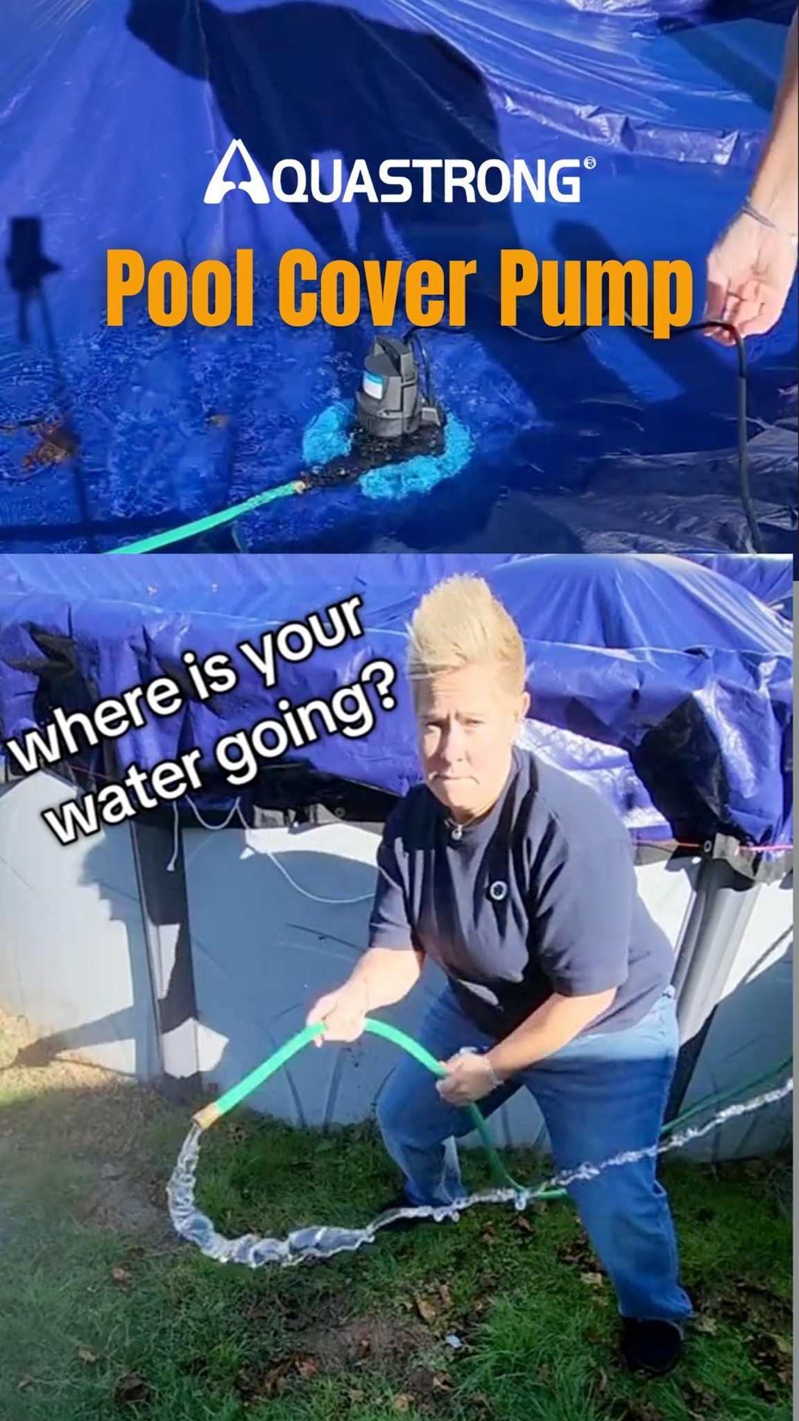 So… where does all that water on your pool cover actually go? 🤔 Rain ...