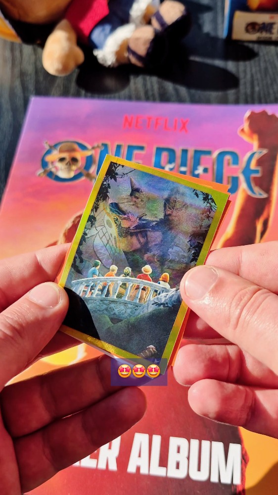 Join us on our Netflix One Piece Sticker Album adventure