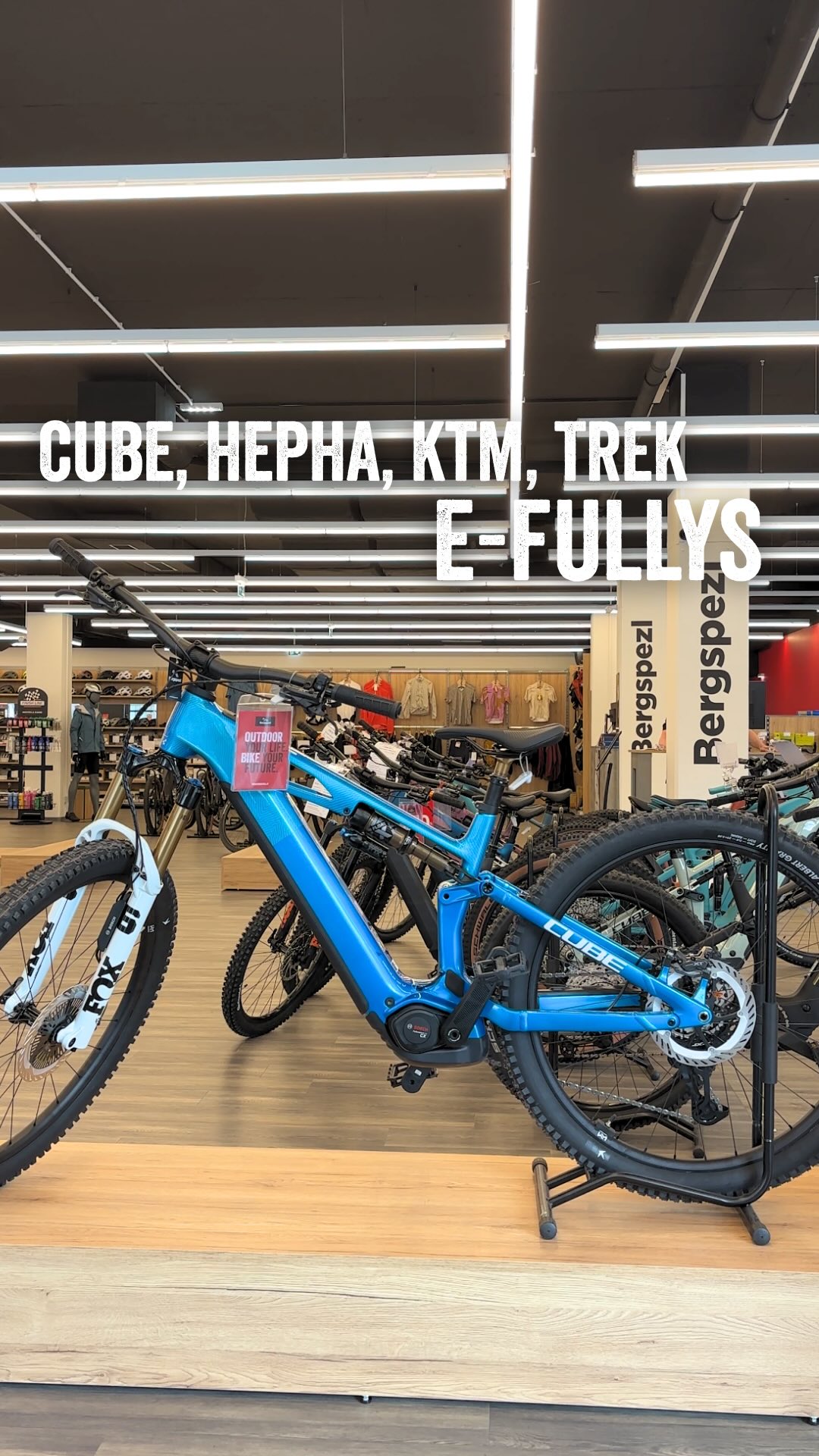 e bike fully 2020 Current ADV Ebike CUBE E-Transportrad 2026 günstig planted and predictable Category:Gravel Bikes_CUBE Performance Stem SLX  FPI Link  31.8mm Color:Grey 530mm(21'')