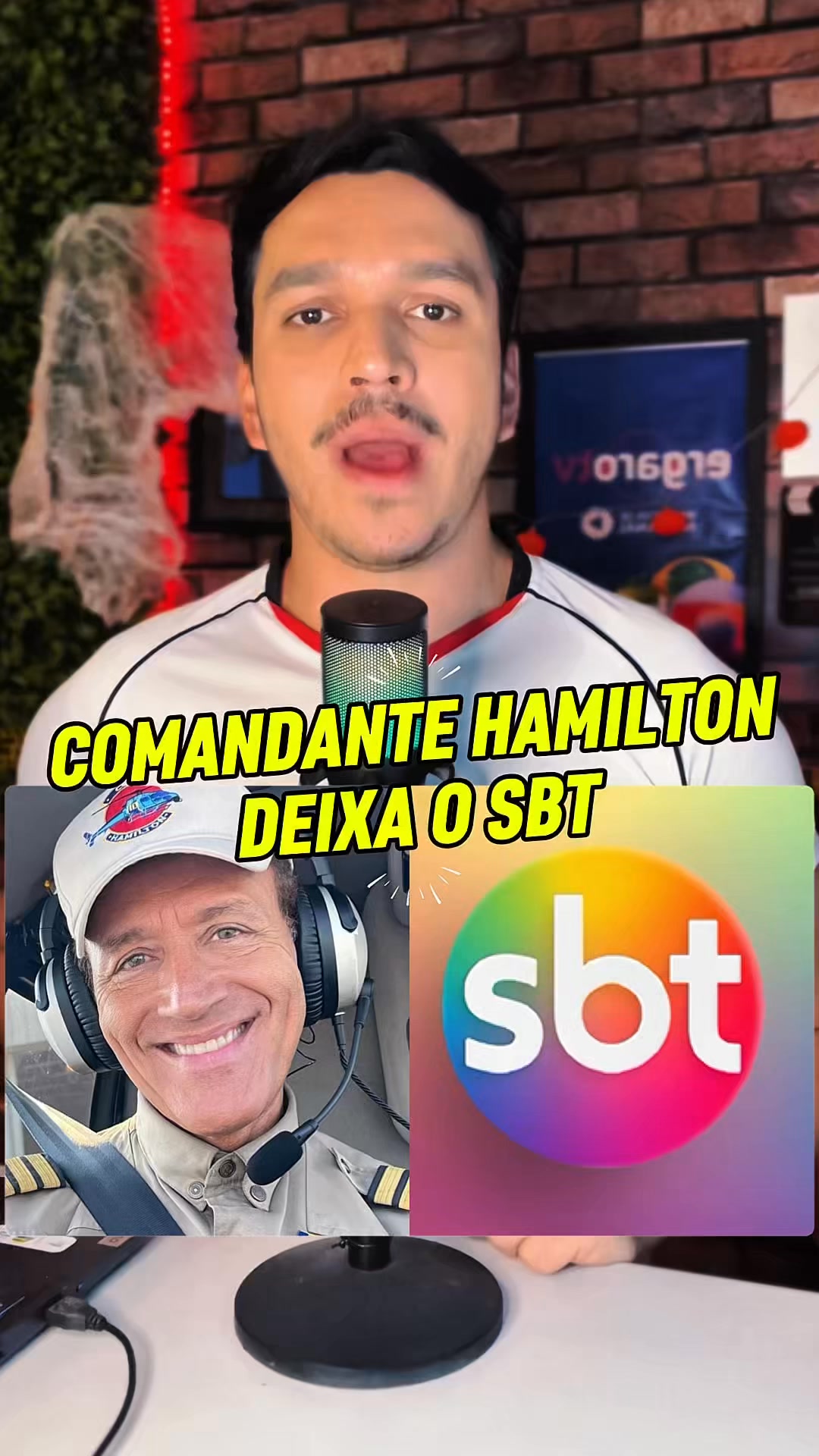 Após quase 20 anos, o SBT vai aposentar sua clássica canopla cinza! A ...