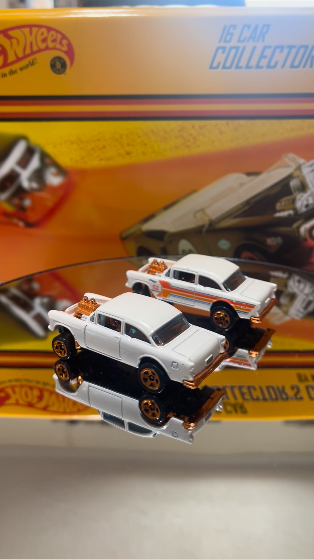 Hot Wheels '55 Chevy Bel Air Gasser die-cast car