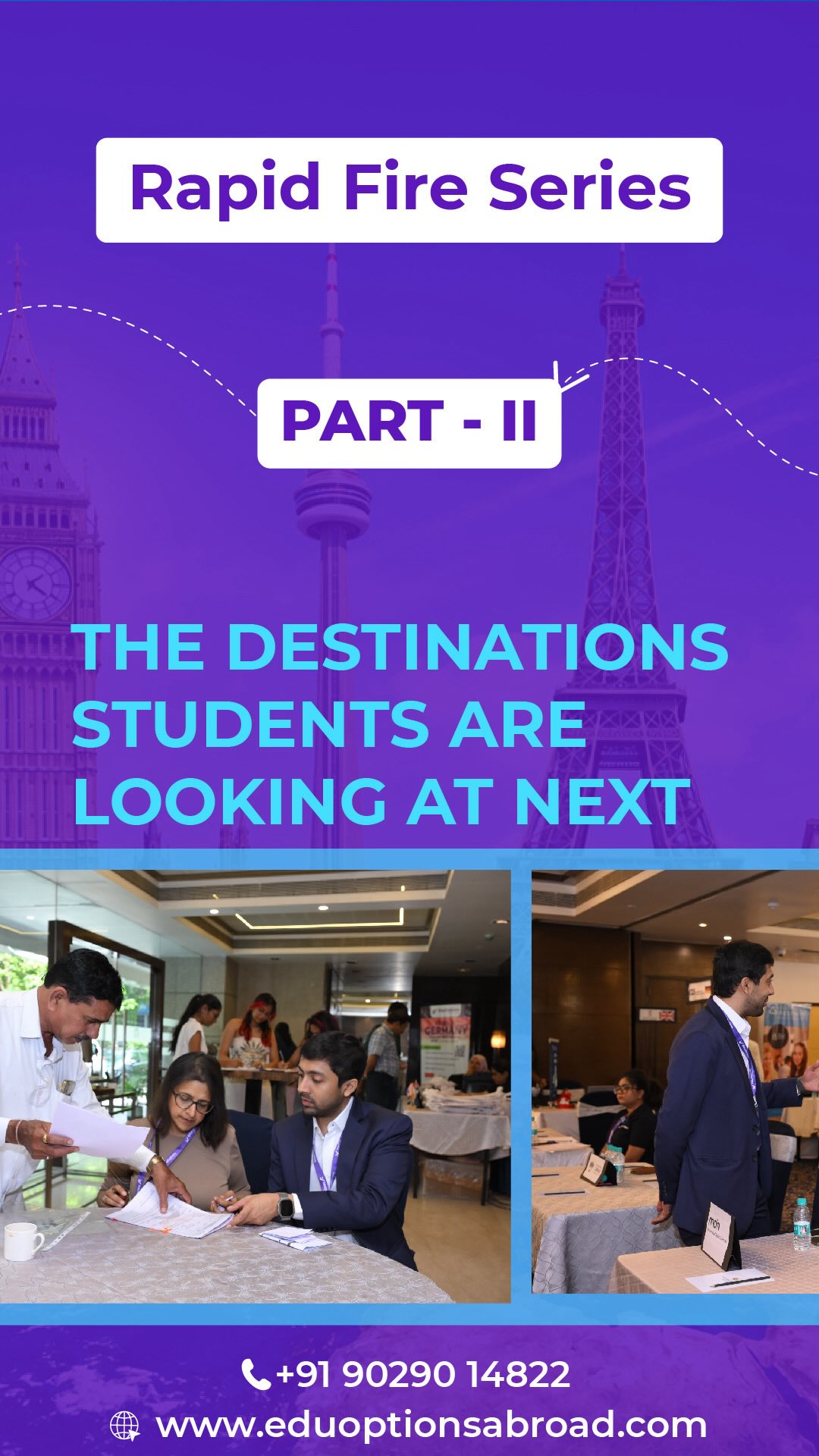 30 universities. 5+ countries. One Education Fair. 🌍🎓 Our event