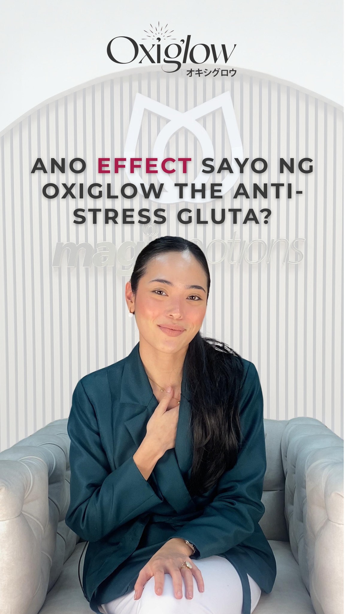 Anong effect sayo ng Oxiglow 12-in-1, The Anti-Stress Gluta?, Hindi pare-pareho ang routine, stress level, o schedule—, pero iisa ang napansin: mas kalma, mas maayos ang tulog, mas okay ang katawan,