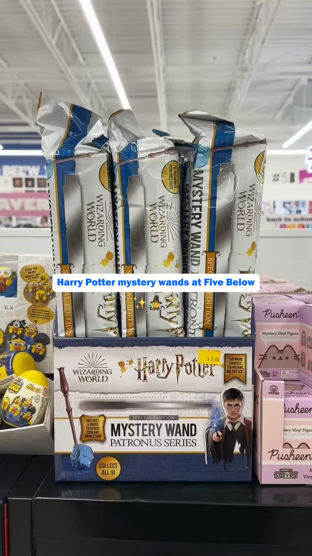 the wand chooses the wizard 🧙✨ grab your magical finds at five