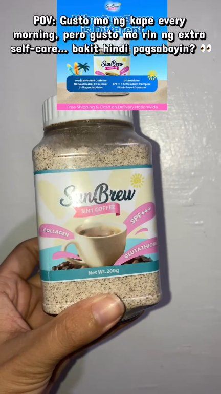 coffee glutathione is already part of my morning routine… so why not make it a little more intentional? ☕✨, Trying Sunbrew 3-in-1 Coffee—with collagen, glutathione, SPF+++ antioxidant complex, and plant-based Start your day with Cynocan 12 Injection Cyanocobalamin sku:NMN-Platinum-Canada Size:250 Grams