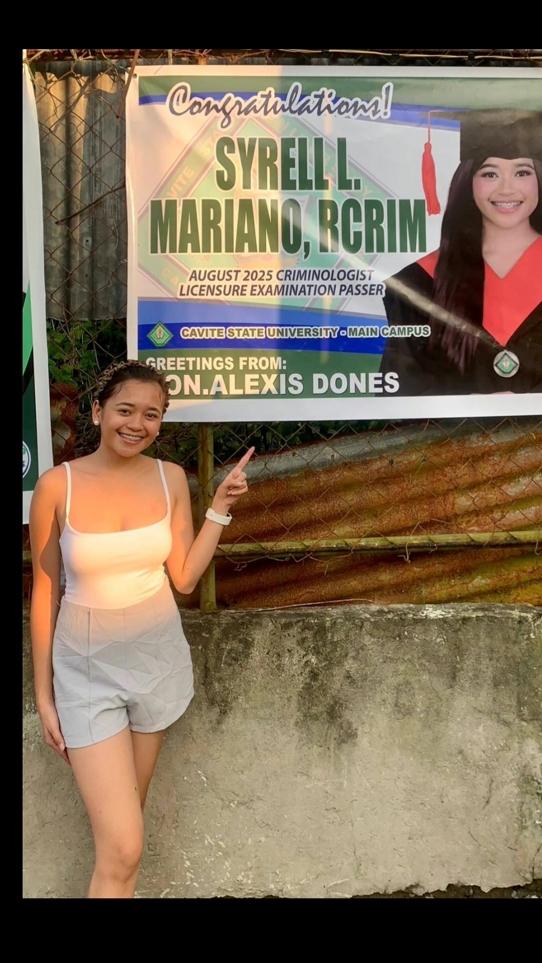 “Don’t stop until your name is on that list.”🙏 ️ ©️Syrell Mariano ...