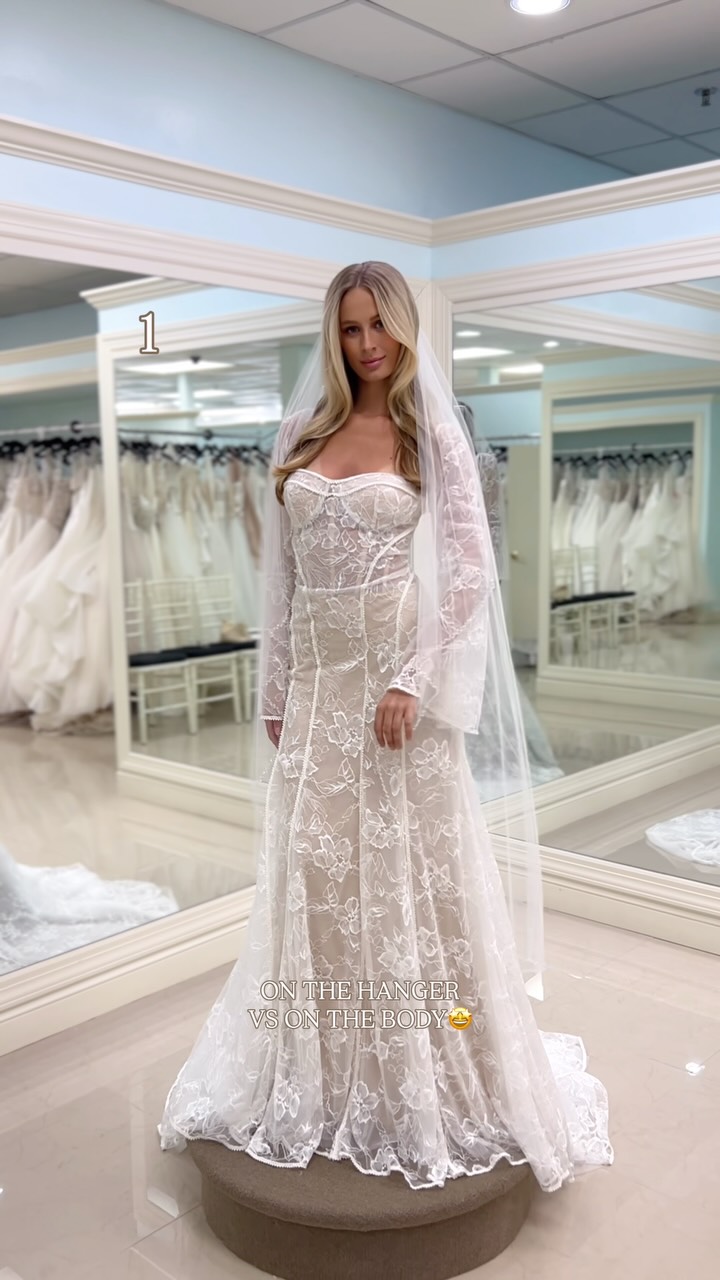 Stunning gowns in stock today! Shop with us until 5PM! 🥂🤩✨ #seeitloveitbuyit #offtherunway #njbride #affordableweddinggown #castlecoutureofftherunway | Castle Couture Off The Runway