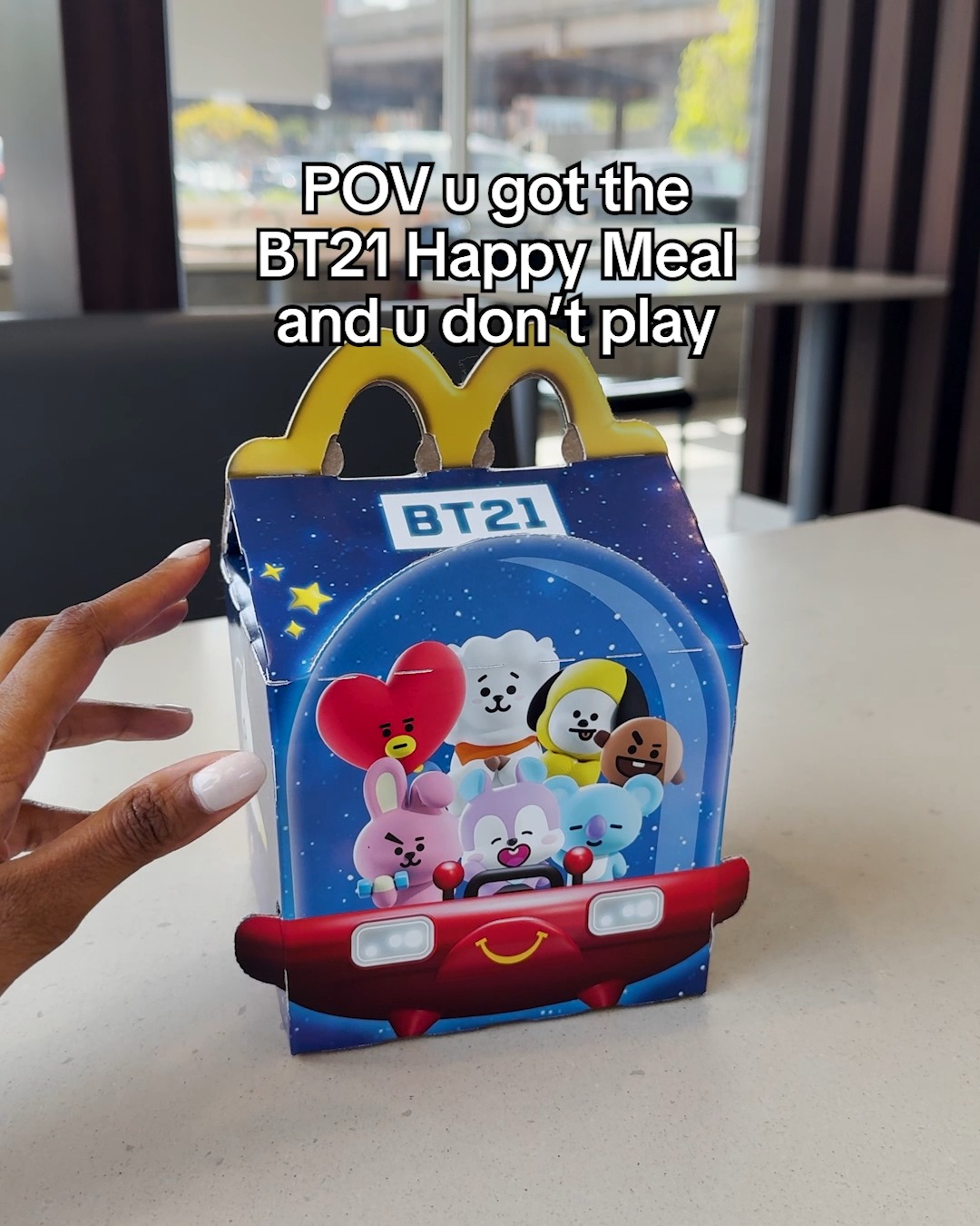 didn't cross space to play faves. BT21 Happy Meal out now | McDonald's