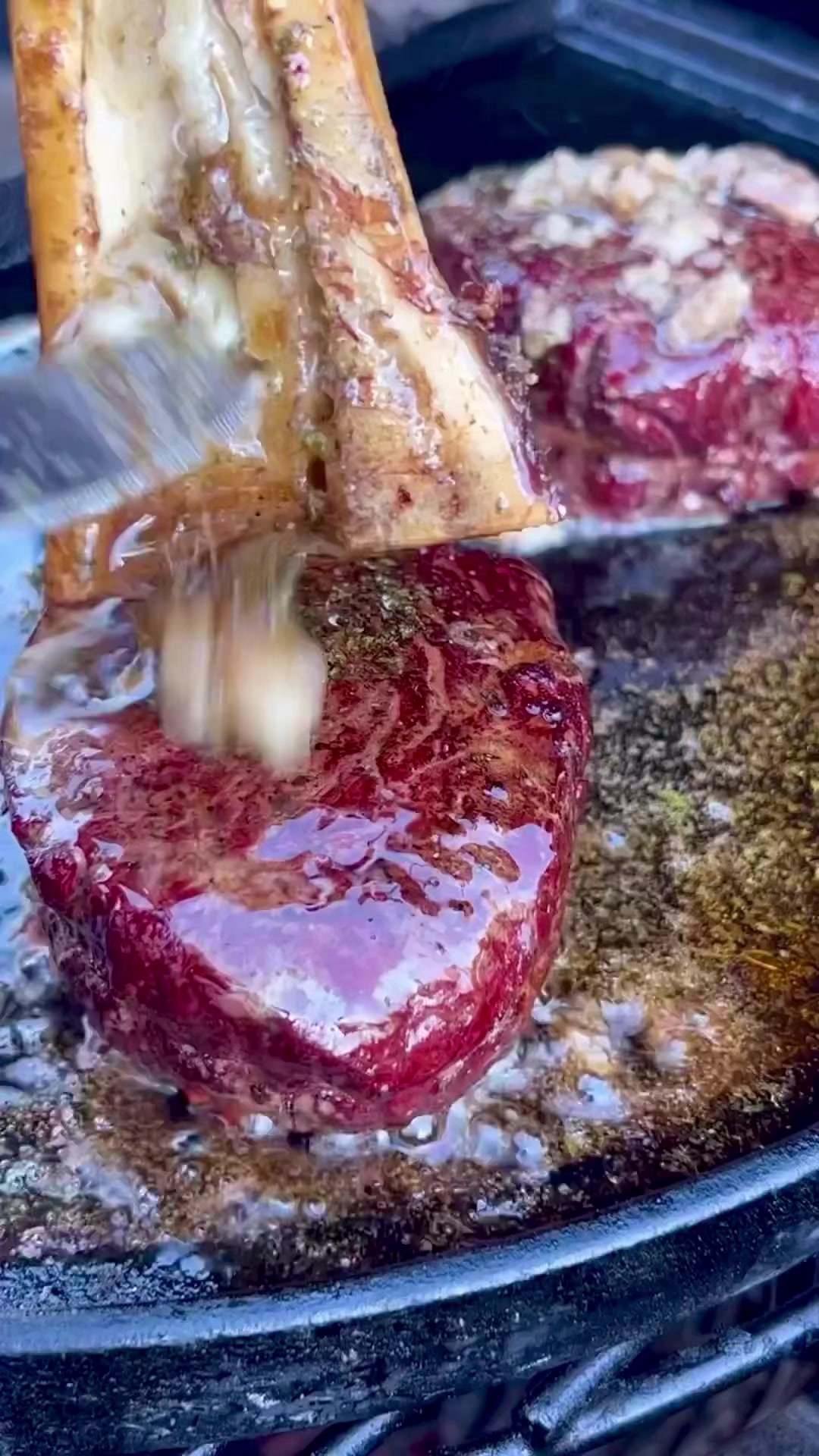 Rib Eyes con Tuétano #ribeyesteak #tuetano | A la Parrilla con Manolo ...