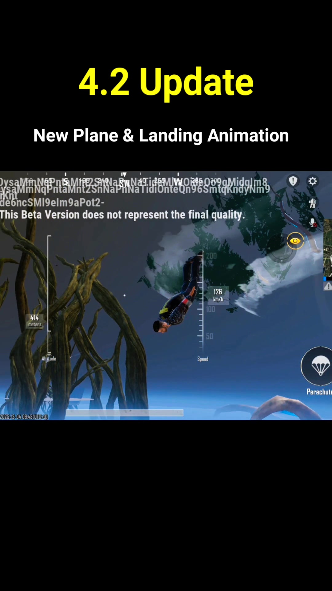 PUBG Mobile 4.2 Update New Plane & Landing Animation # ...