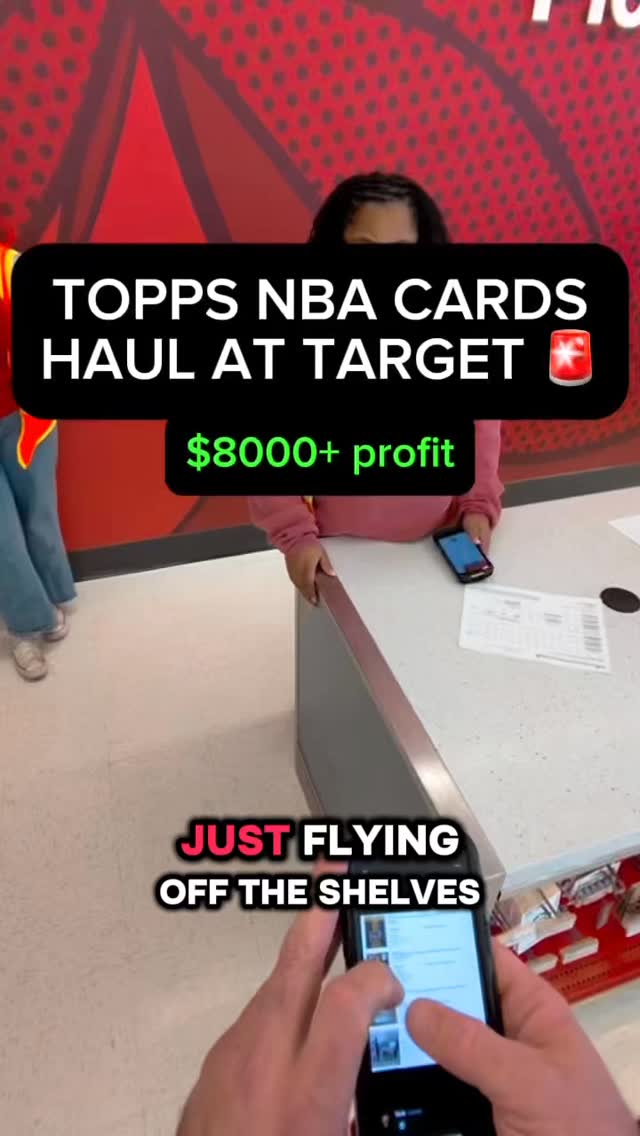 Topps NBA trading cards score at target 🎯🚨 Our group is always posting ...
