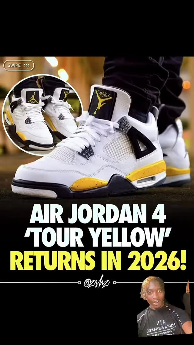 Who Copped The Jordan 4 Tour Yellow ? | Tonyd2wild