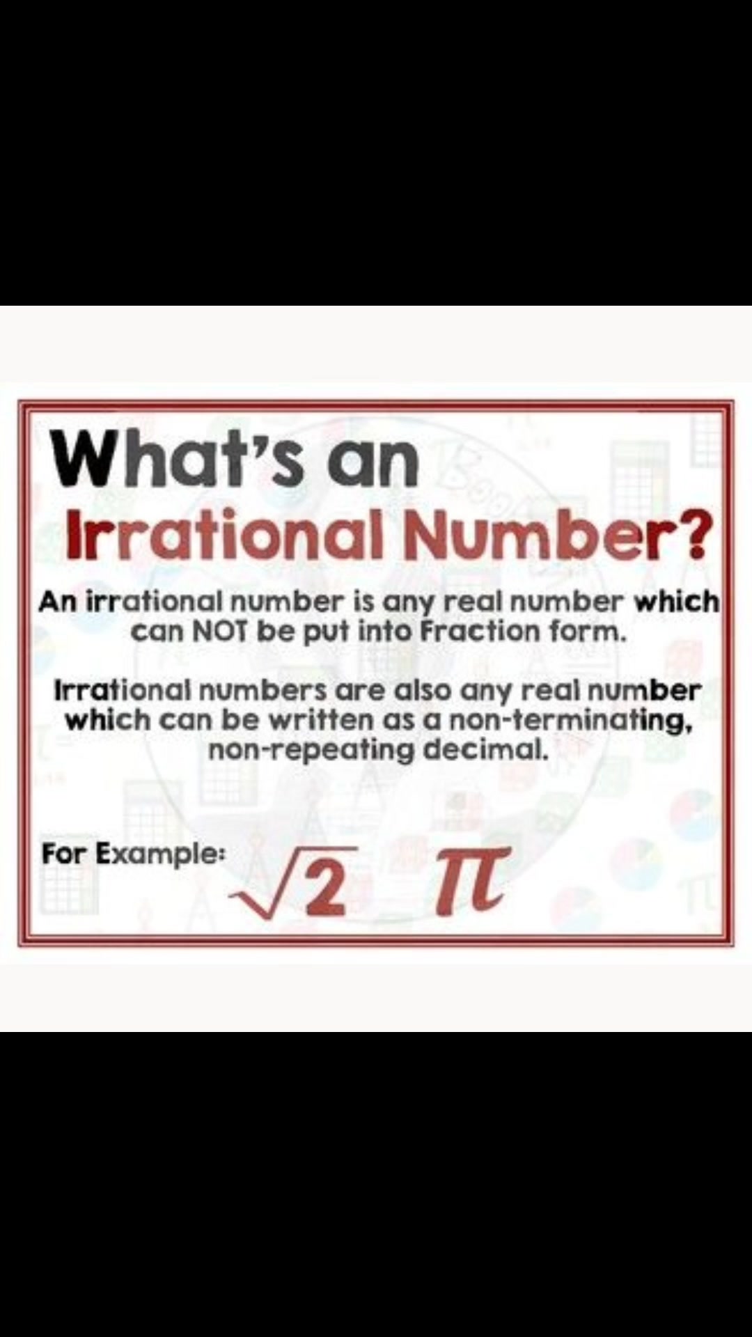 Explaining rational and irrational numbers 👍 #rationalnumbers # ...