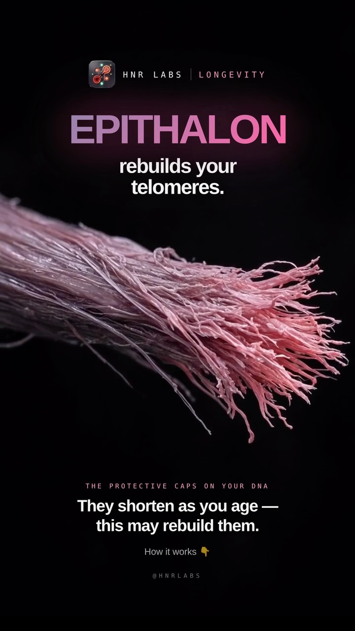 epithalon telomeres Does early-life cellular activity influence cancer and aging? New research from Penn Arts & Sciences looks into telomeres, which are protective caps at the ends of our chromosomes. These caps play a bpc 157 weight lifting Size:3mL SADDLERY