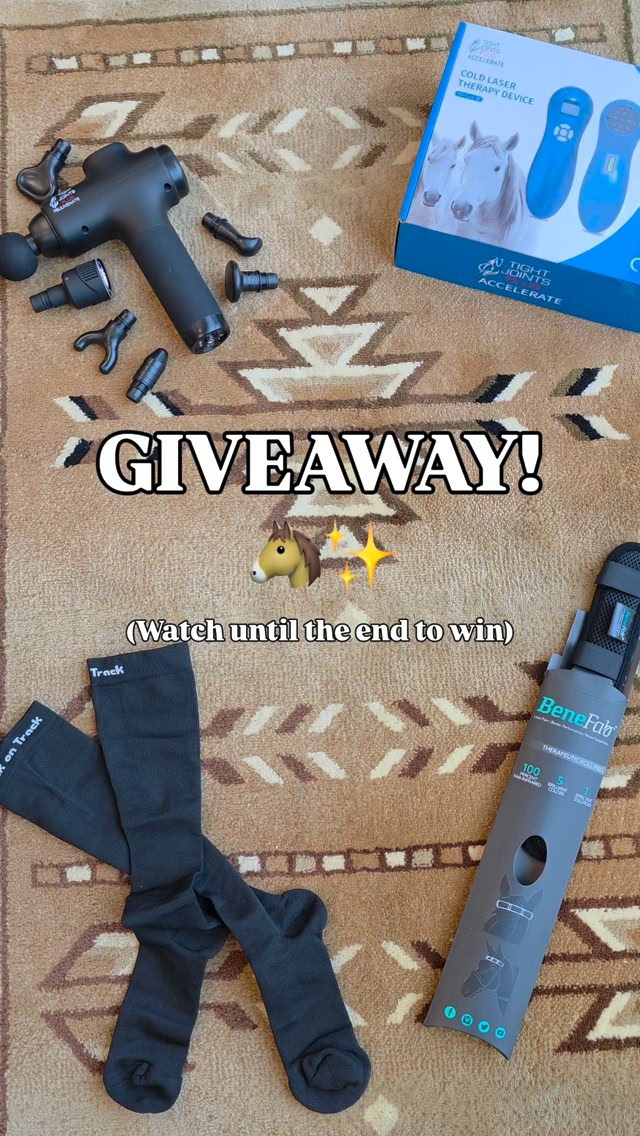 IT’S GIVEAWAY TIME 🐴😍 ***CLOSED*** After a busy season what’s better ...