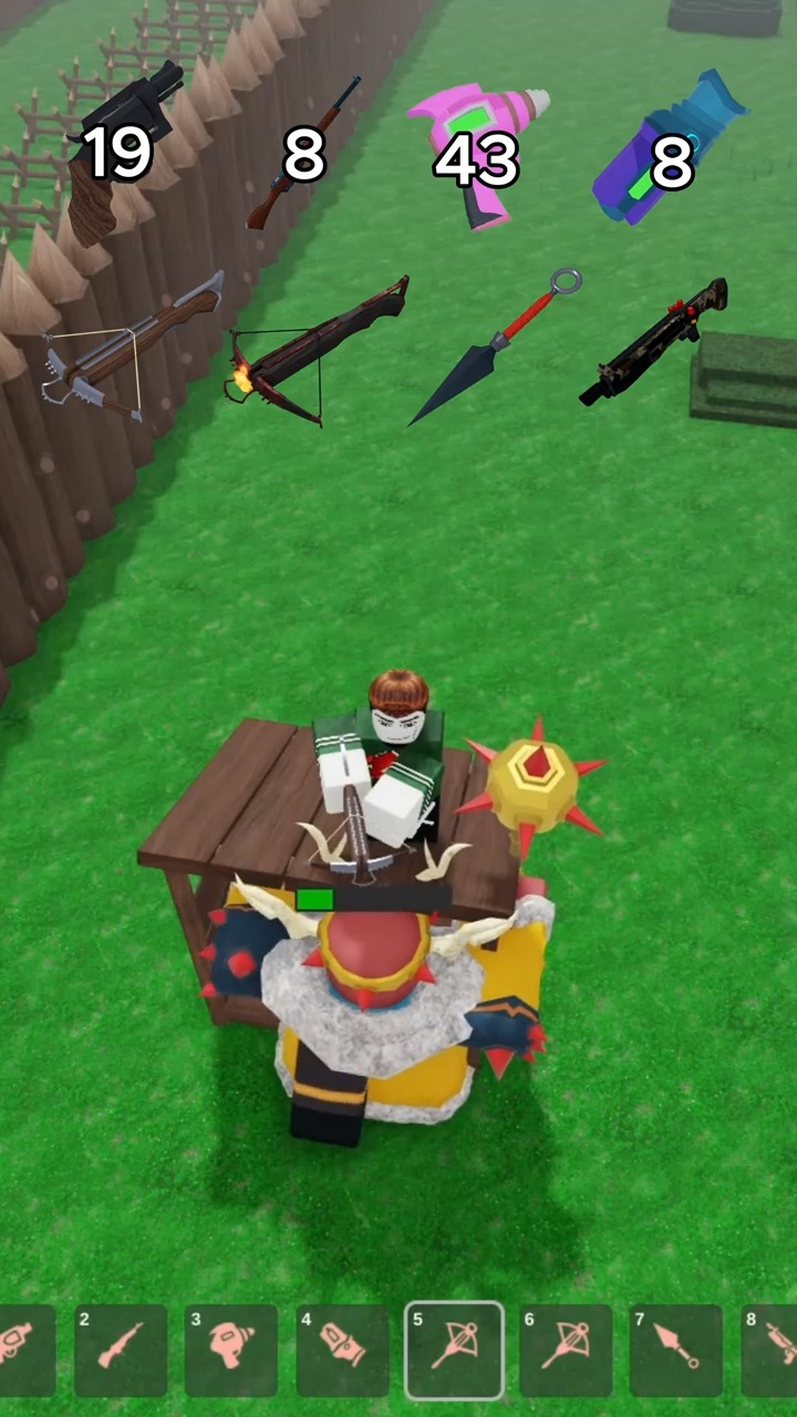 Cultist King VS All Ranged Weapons #roblox #99nights #reels #usa ...