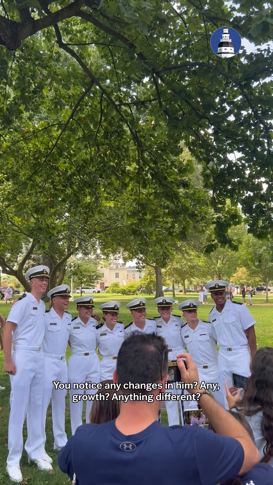 The Naval Academy Class of 2029 gets its first chance to see family and ...