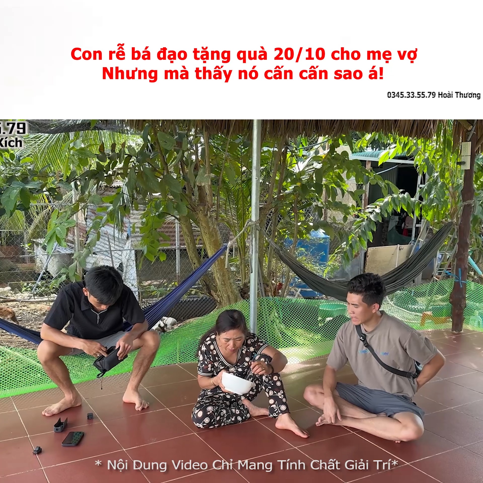 Tặng quà 20/10 cho mẹ vợ mà nó kì lạ ghê #thuongxucxich | Thương Xúc ...