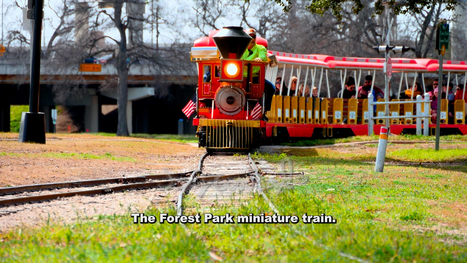 The Forest Park Miniature Train has been rolling through Trinity Park ...