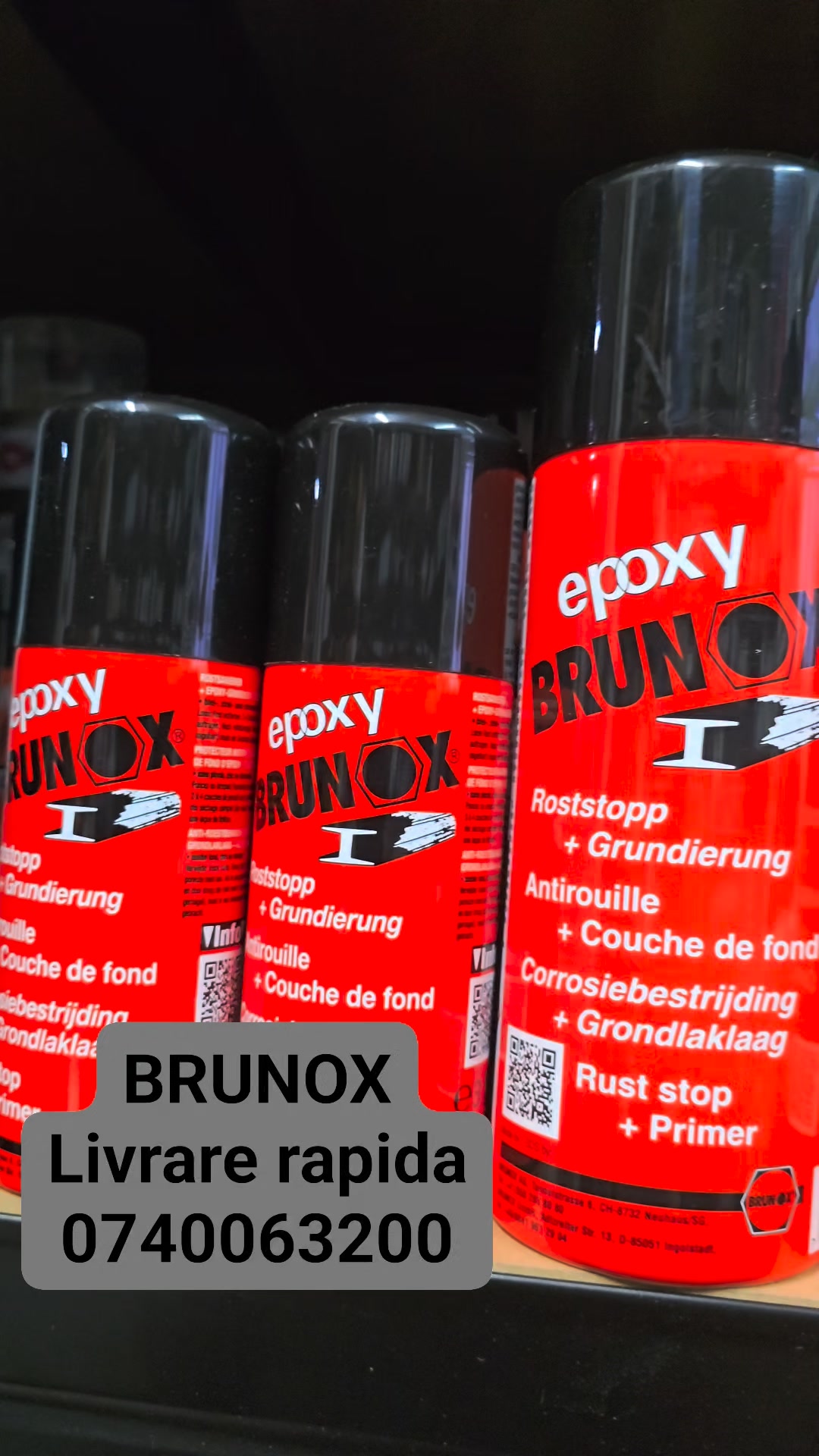 Solutie anticoroziune si grunduire, Solutie Brunox EPOXY - tratament ...