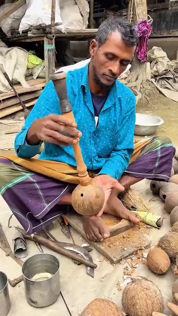 Amazing Hookah Making Process Using Coconut Shell | Mr Explorer BD ...