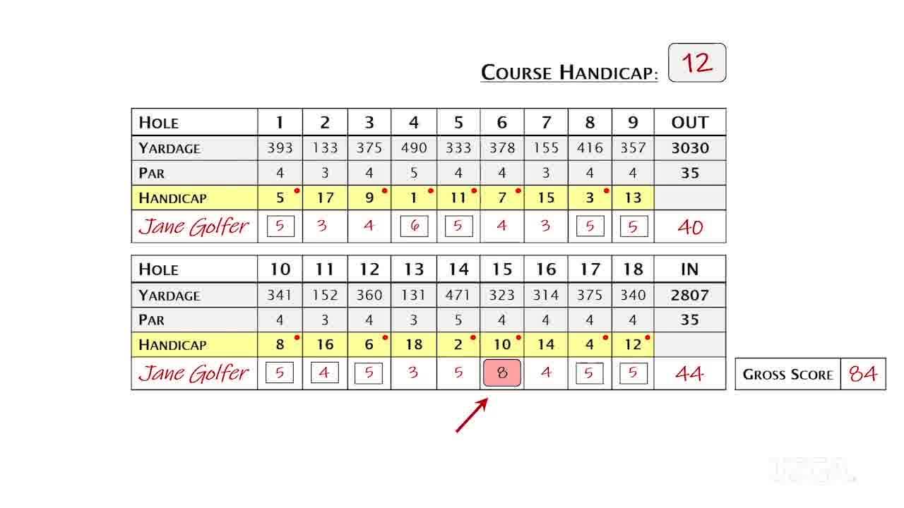 World Handicap System | Net Double Bogey | This explanation of 