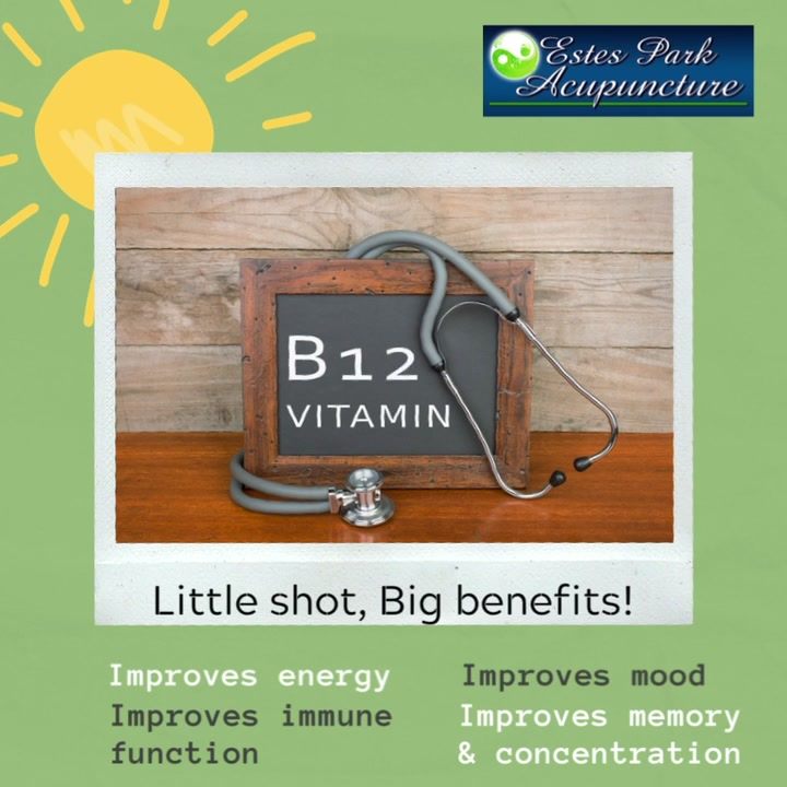 acupuncture b12 injections Need a little boost after the holidays? A shot can provide big benefits! Did you know that 30-40% of the population does not “methylate” Vitamin B12? We use p Is B 12 Injections size:.5 Grams AHK-Cu