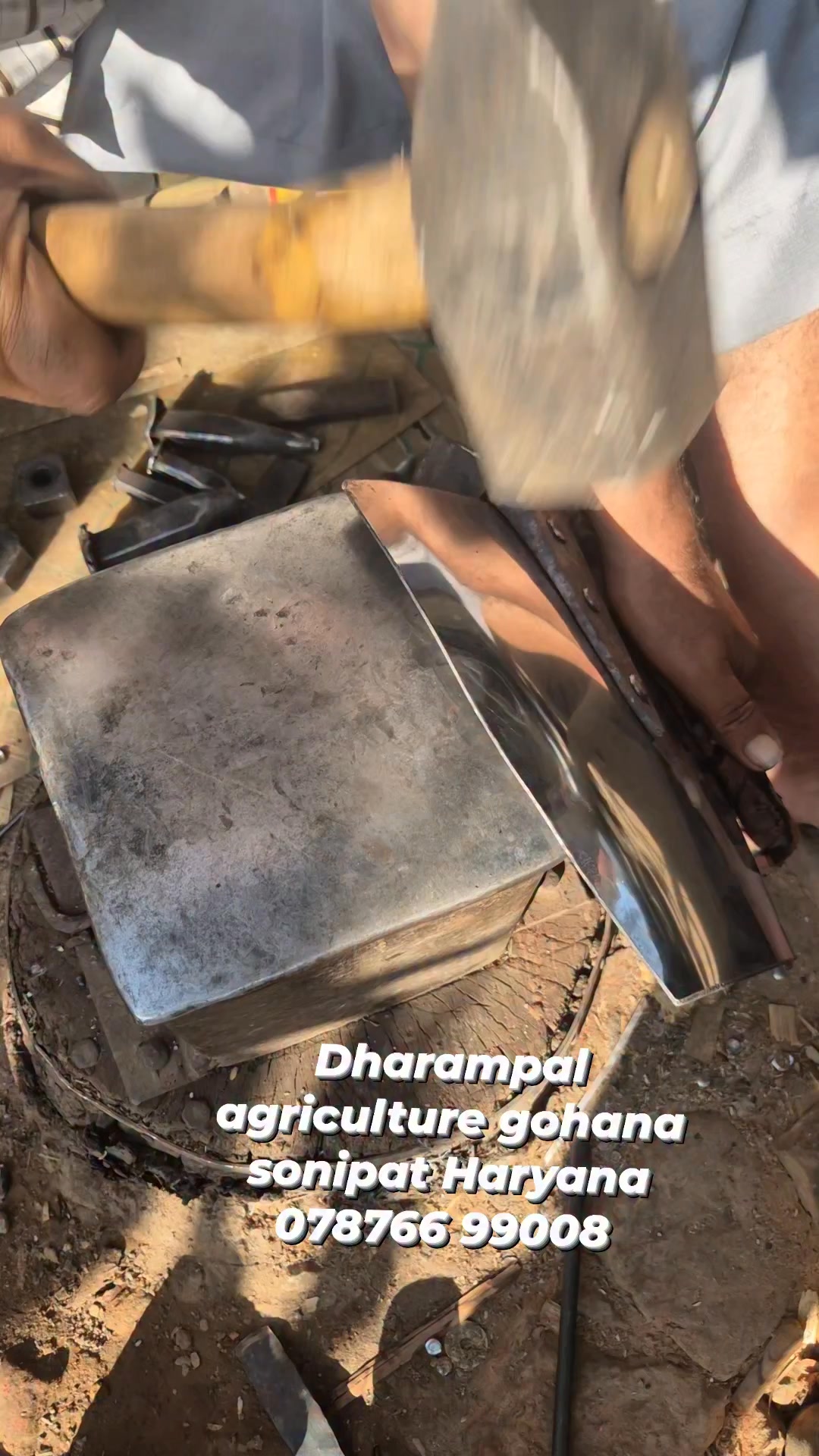 Steel favda making dharampal agriculture gohana sonipat Haryana all ...