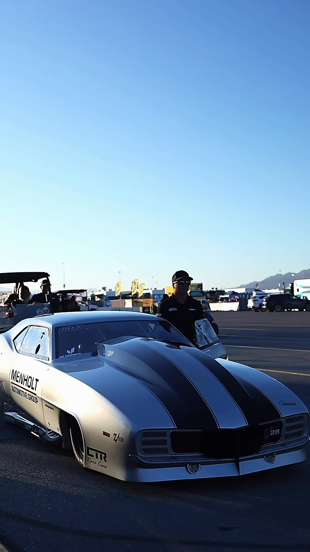 Good morning, from Las Vegas! Both drivers had a good first day of ...