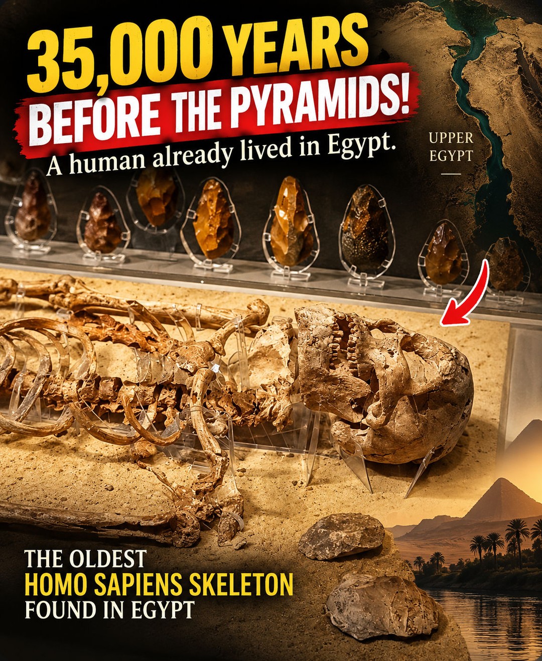 35,000 years before the pyramids… humans were already living in