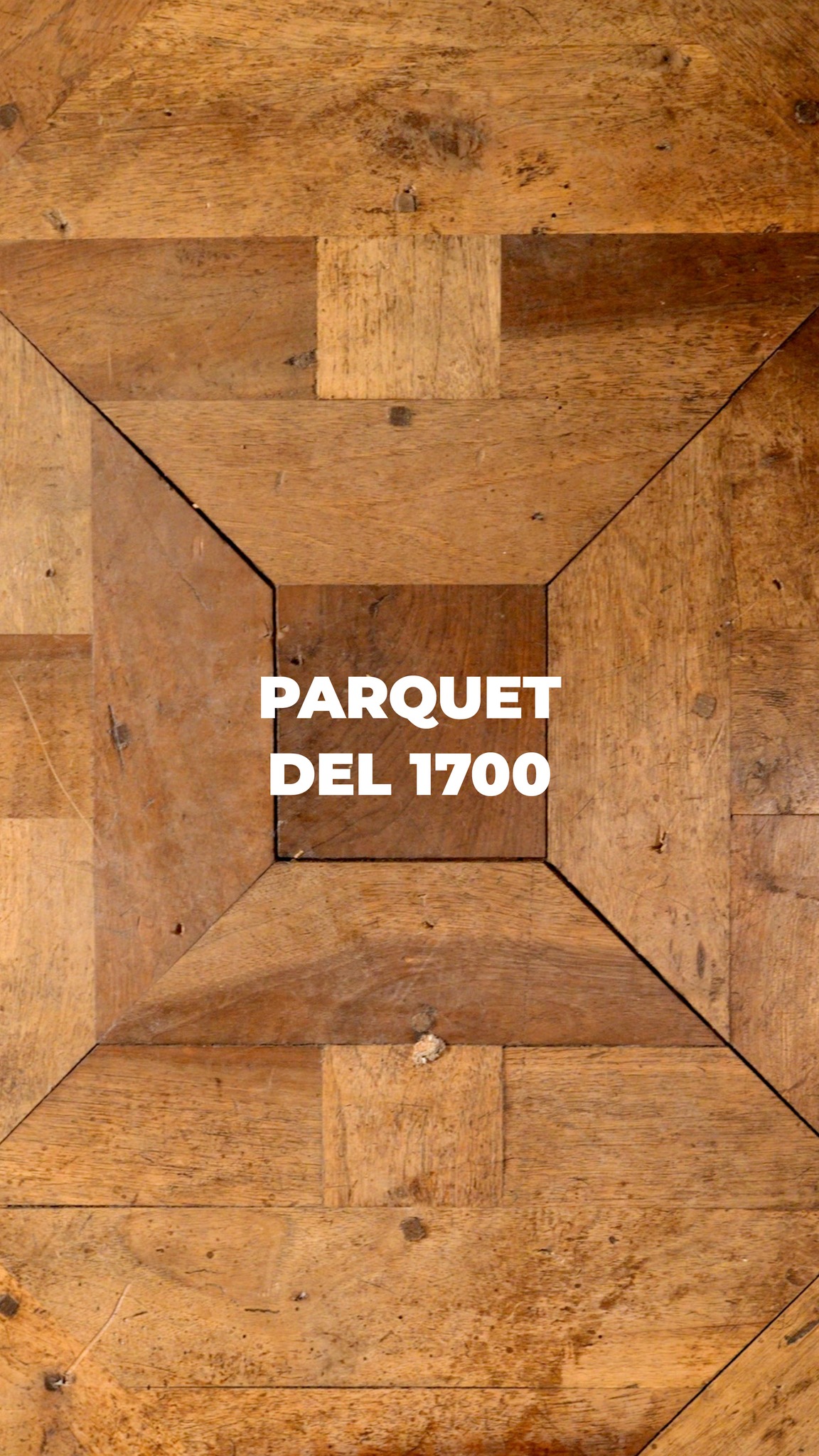 Un rarissimo pavimento in parquet originale del 1700 #parquet #tonsoni ...