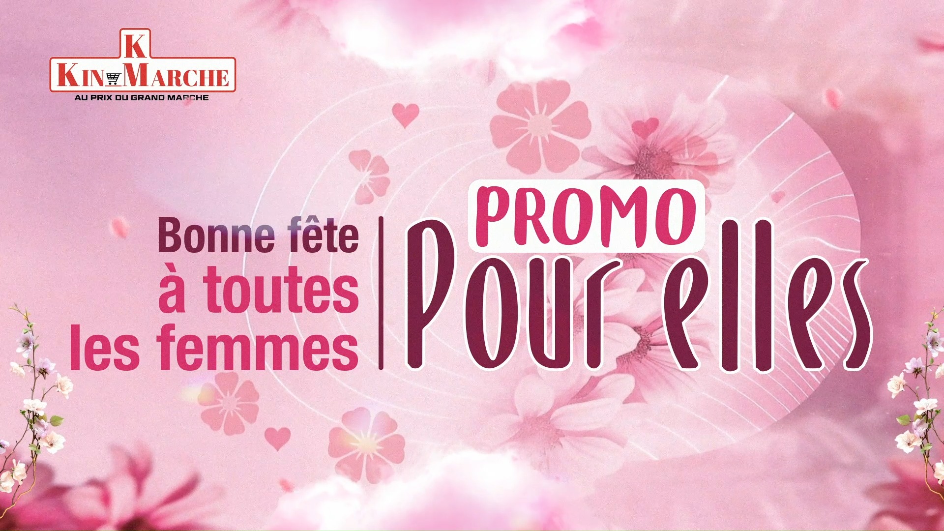 𝐏𝐫𝐨𝐦𝐨 𝐏𝐨𝐮𝐫 𝐄𝐥𝐥𝐞𝐬 ! 💐 Du 20 février au 8 mars, Kin Marché célèbre la ...