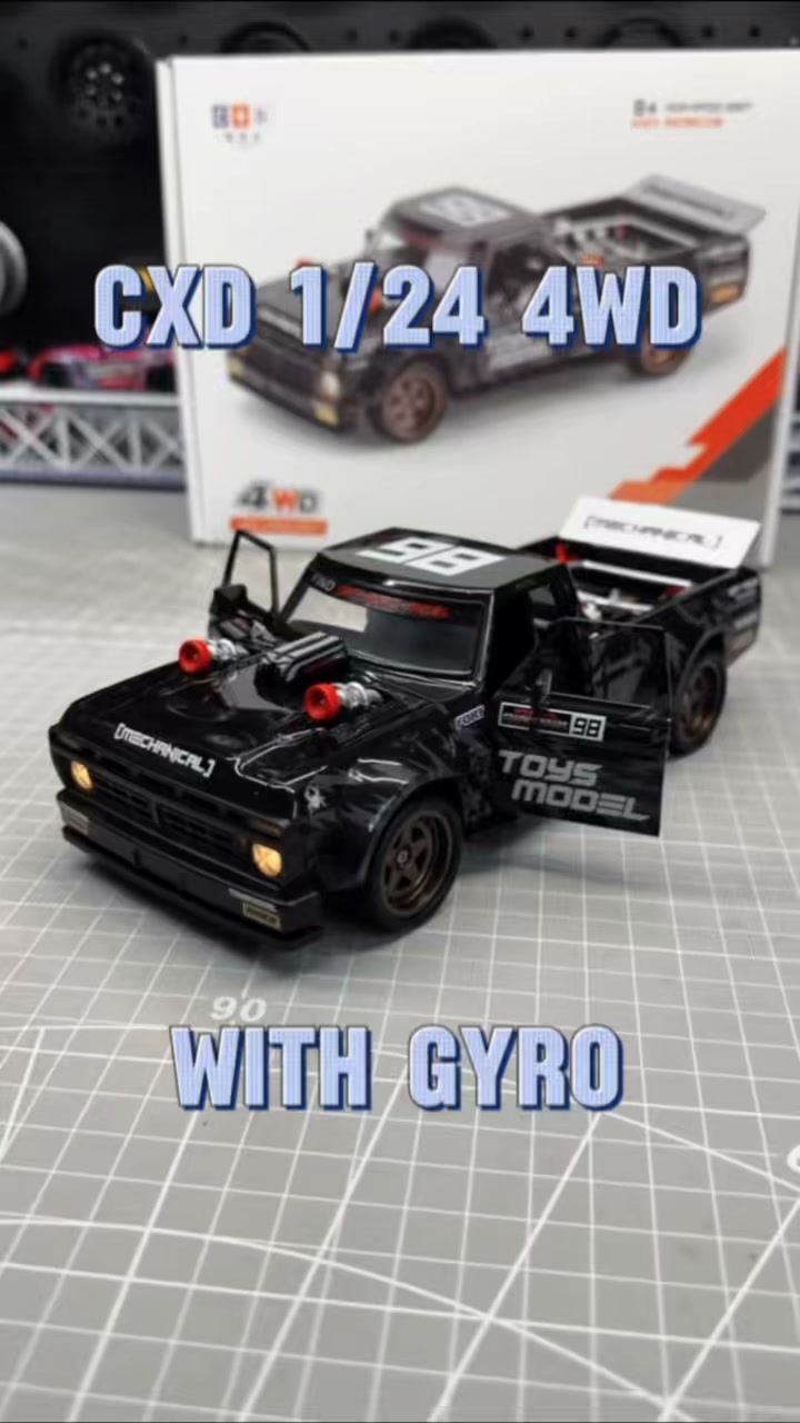 Slide into scale drift fun with the new CXD 2401! 🚗💨 This 1/24