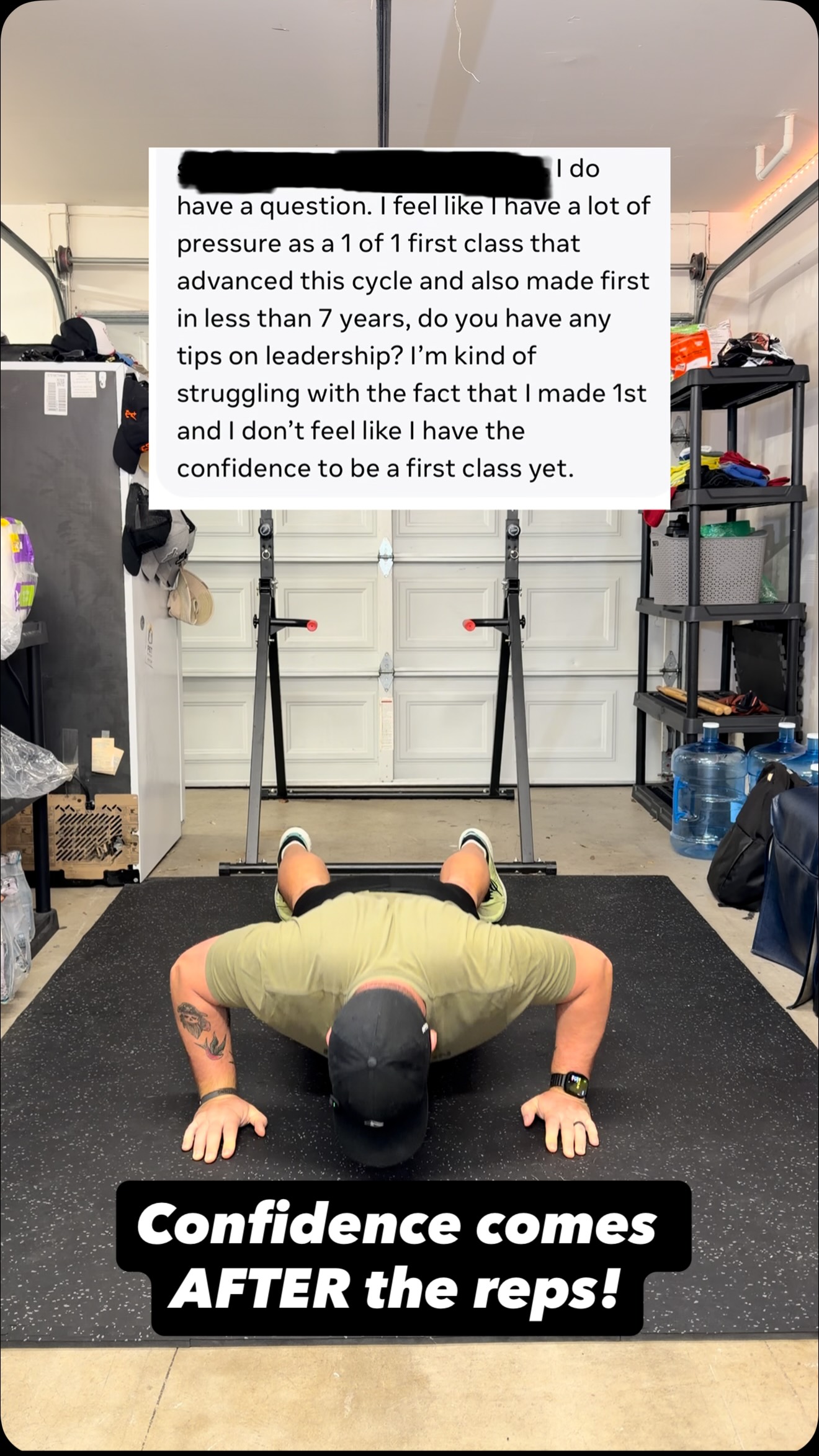 Made First fast? Feeling the pressure? If you don’t feel ‘ready’ yet ...