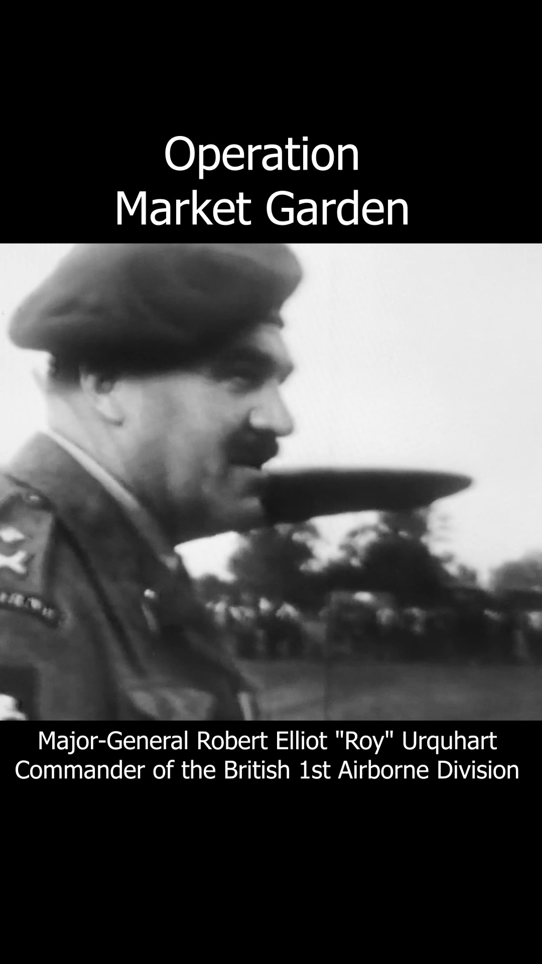 t*n様 英国1st AIRBORNE DIVISION COMMANDER “ Major-General Robert Elliot 