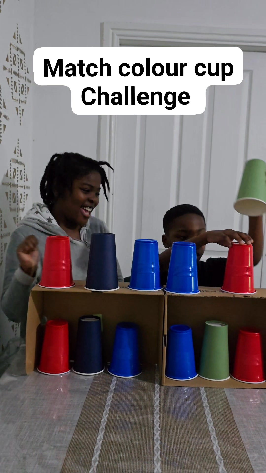 Match colour cup challenge #fungames #familygames #couplegames # ...