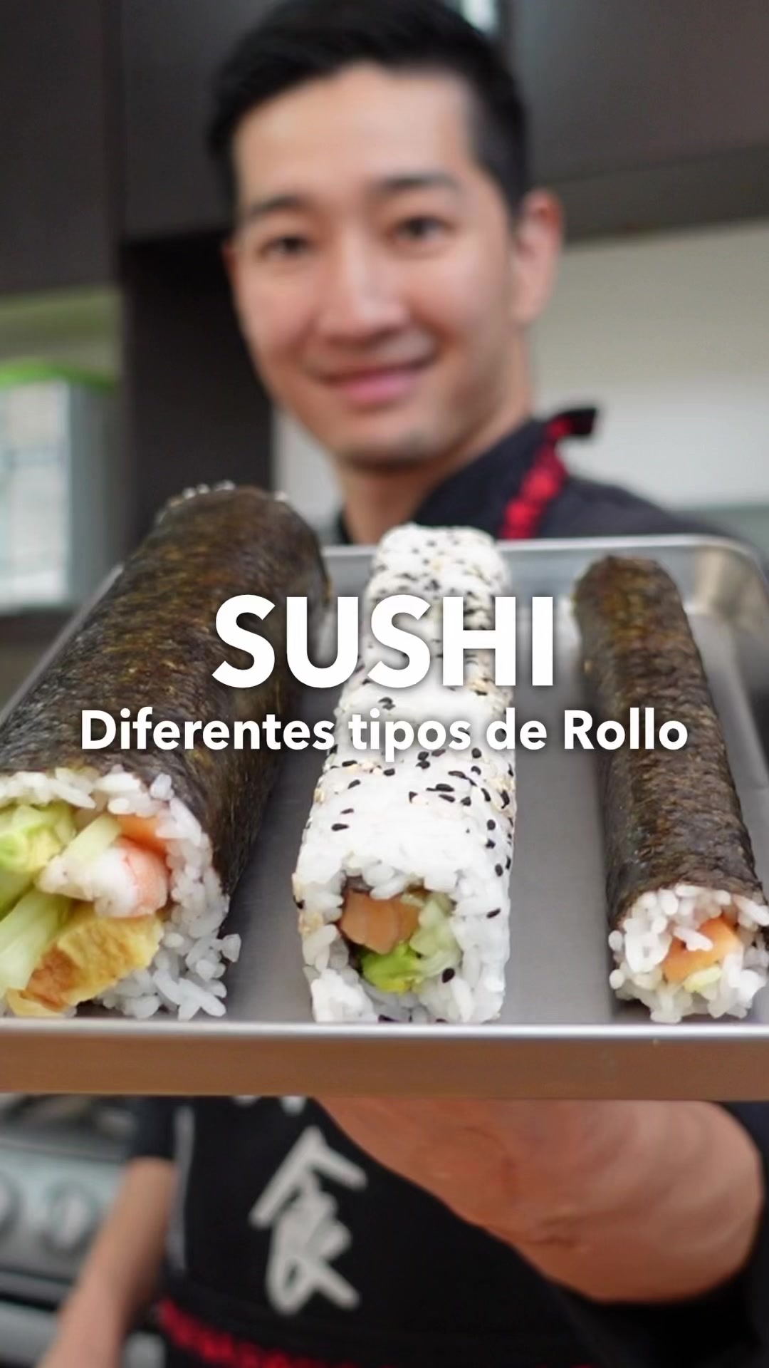¿Sabes cómo preparar Buen SUSHI?Les muestro diferentes tipos de Rollo.# ...