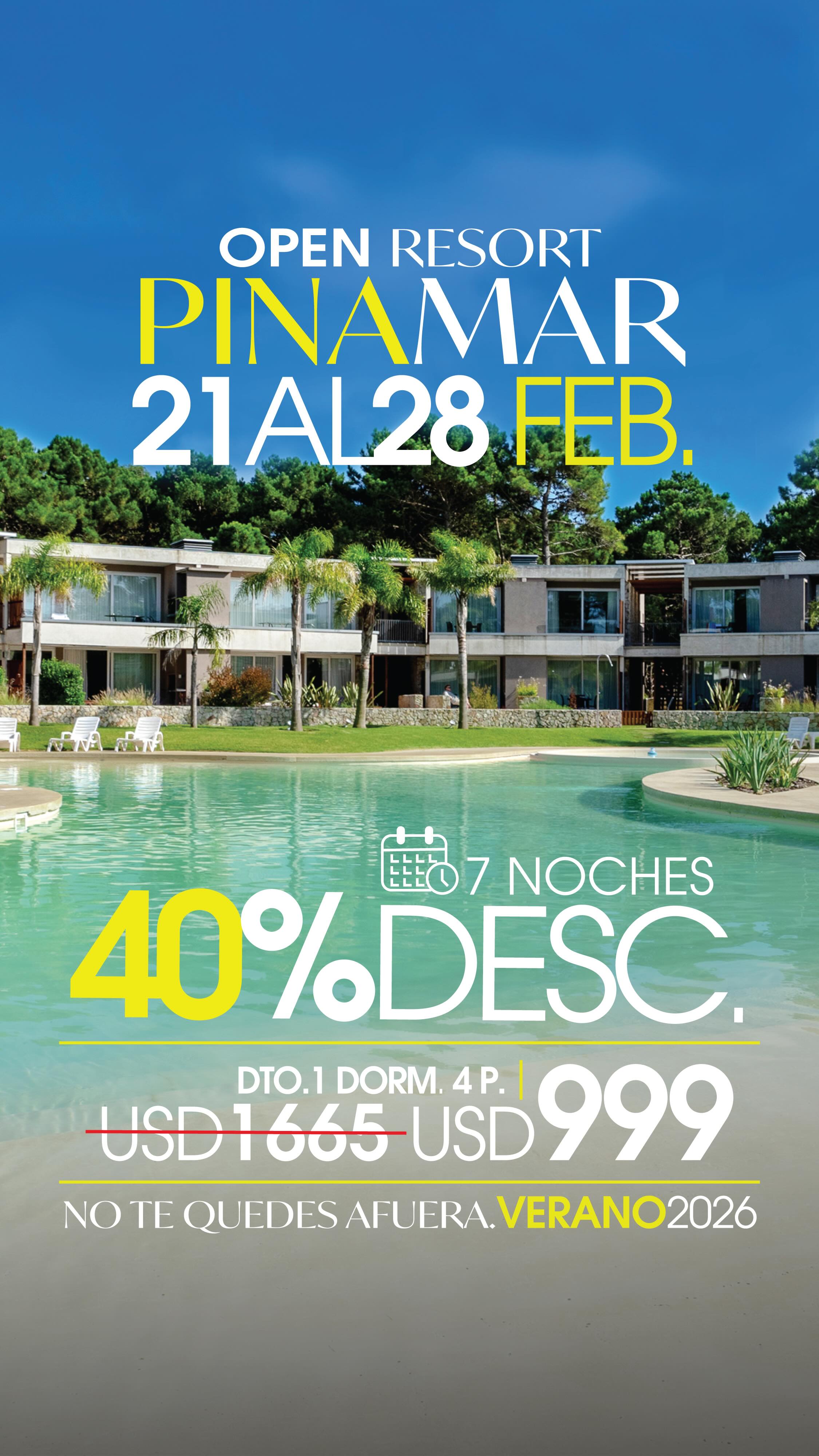 OPEN Resort Pinamar - ️ VACACIONES DE INVIERNO ️ 🗓 ESTADIAS SEMANALES ...