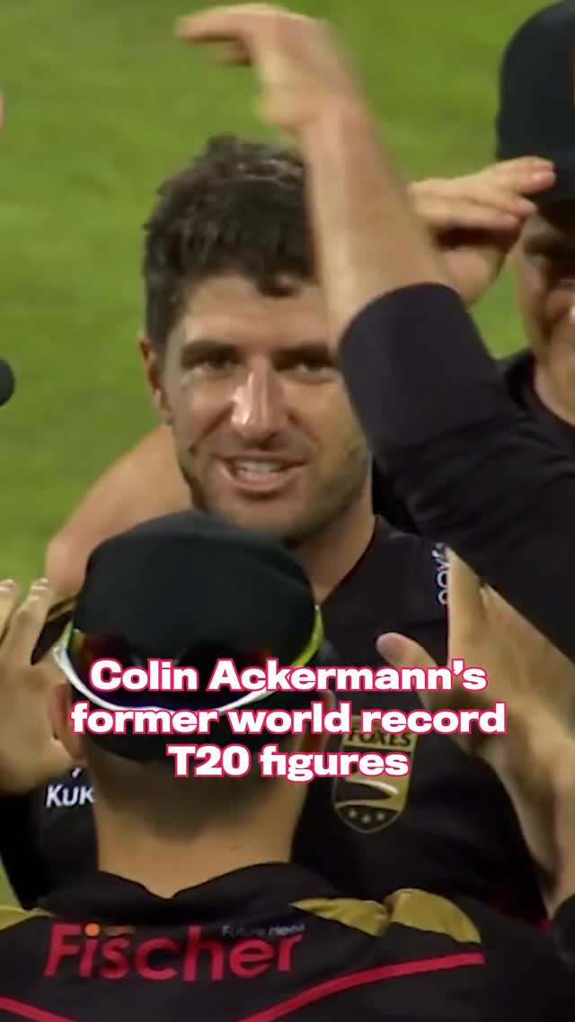 Colin Ackermann’s 7/18 was world record from August 2018 until July ...