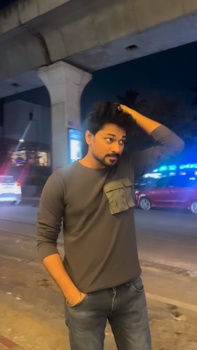 After long time duet with @actressowjanya 🖤😍 #devaraj_reddy_sunny # ...