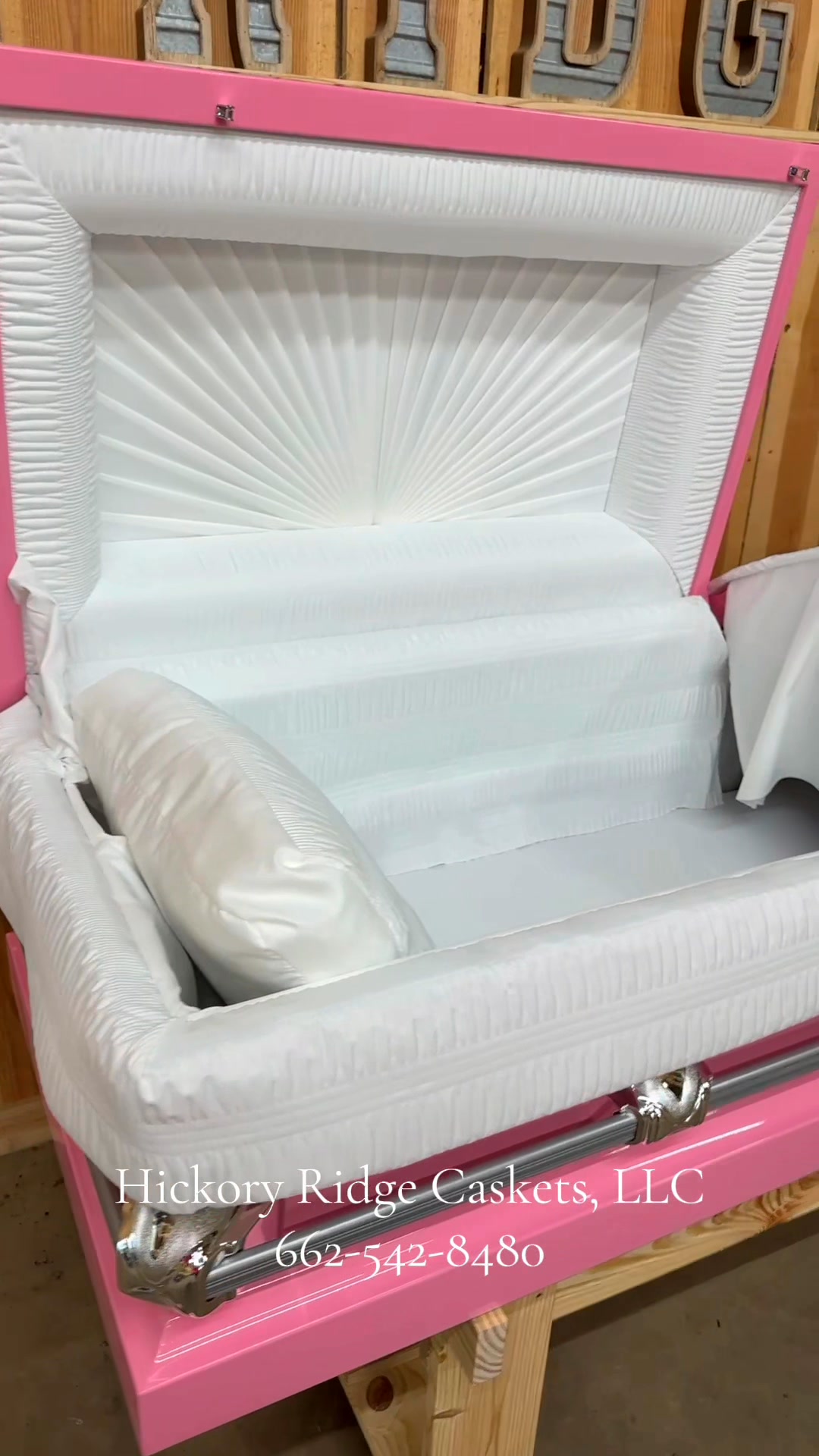 Hickory Ridge Caskets, LLC🩷 📲 662-542-8480 hickoryridgewoodproducts.com ...