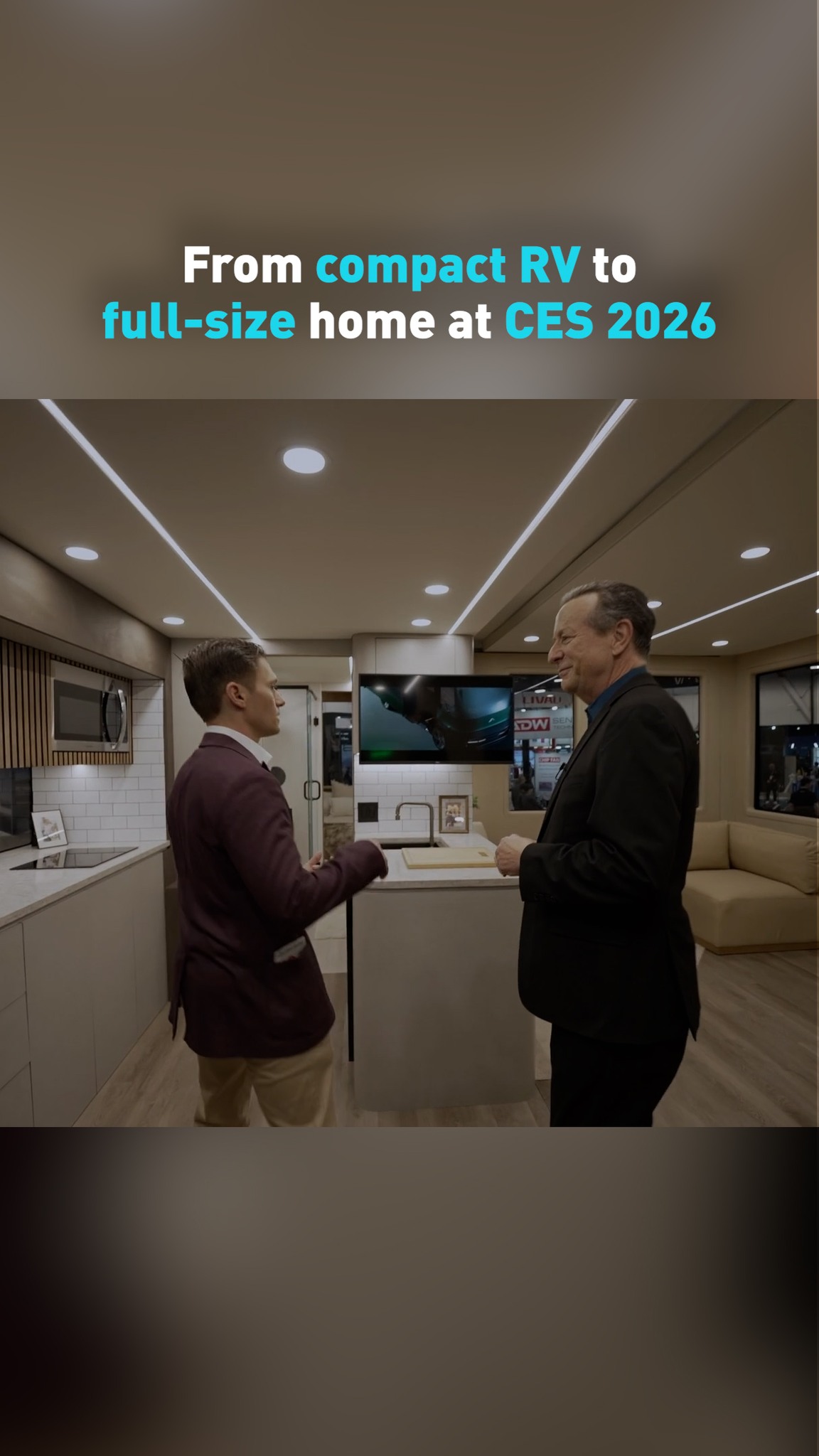 Unveiled at CES 2026 in Las Vegas, Nevada, this expandable RV offers a ...
