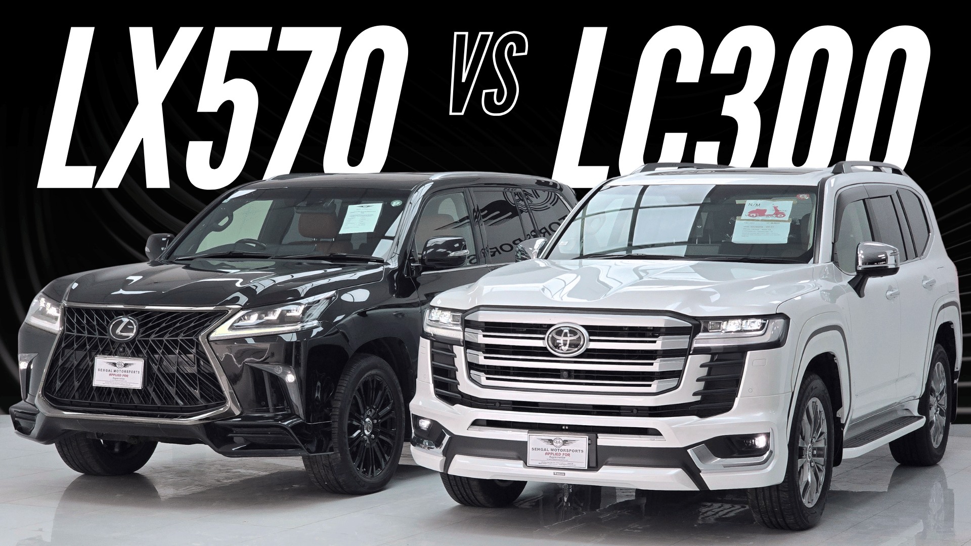 Lexus LX 570 Black Sequence 2020 VS Land Cruiser ZX 300 2023. Pick