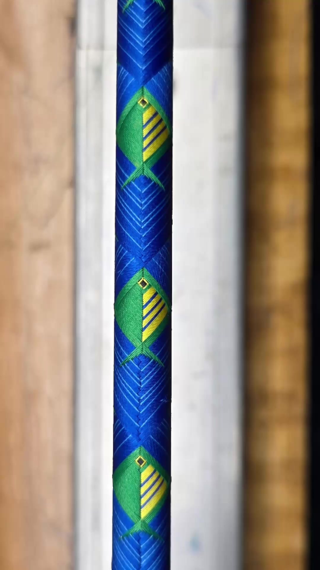 Mahi vibes wrapped into thread 🐟💙💚 Deep ocean blue sets the stage while ...