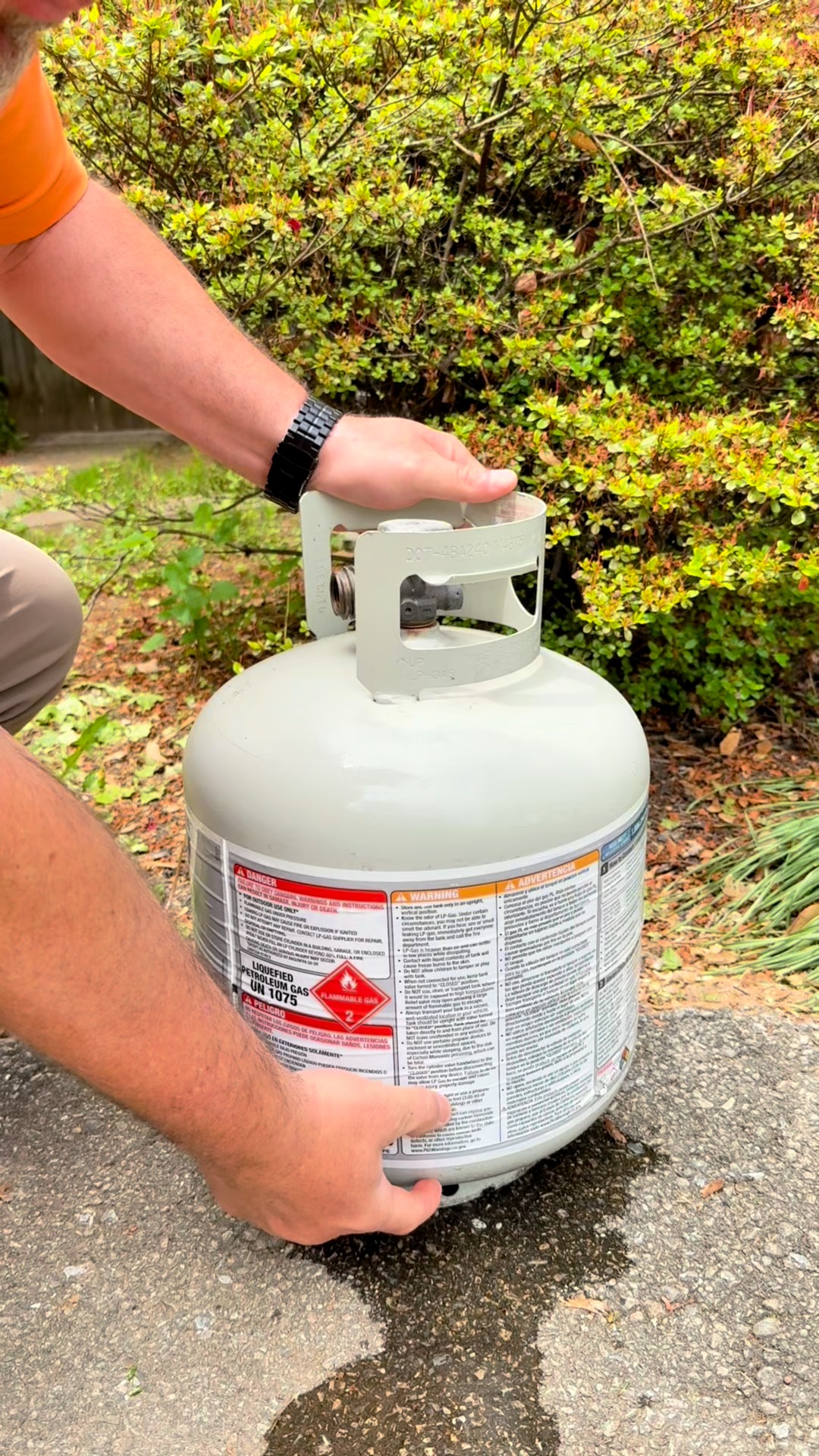My Grandfather showed me this #hack #propane #spring #springtime ...