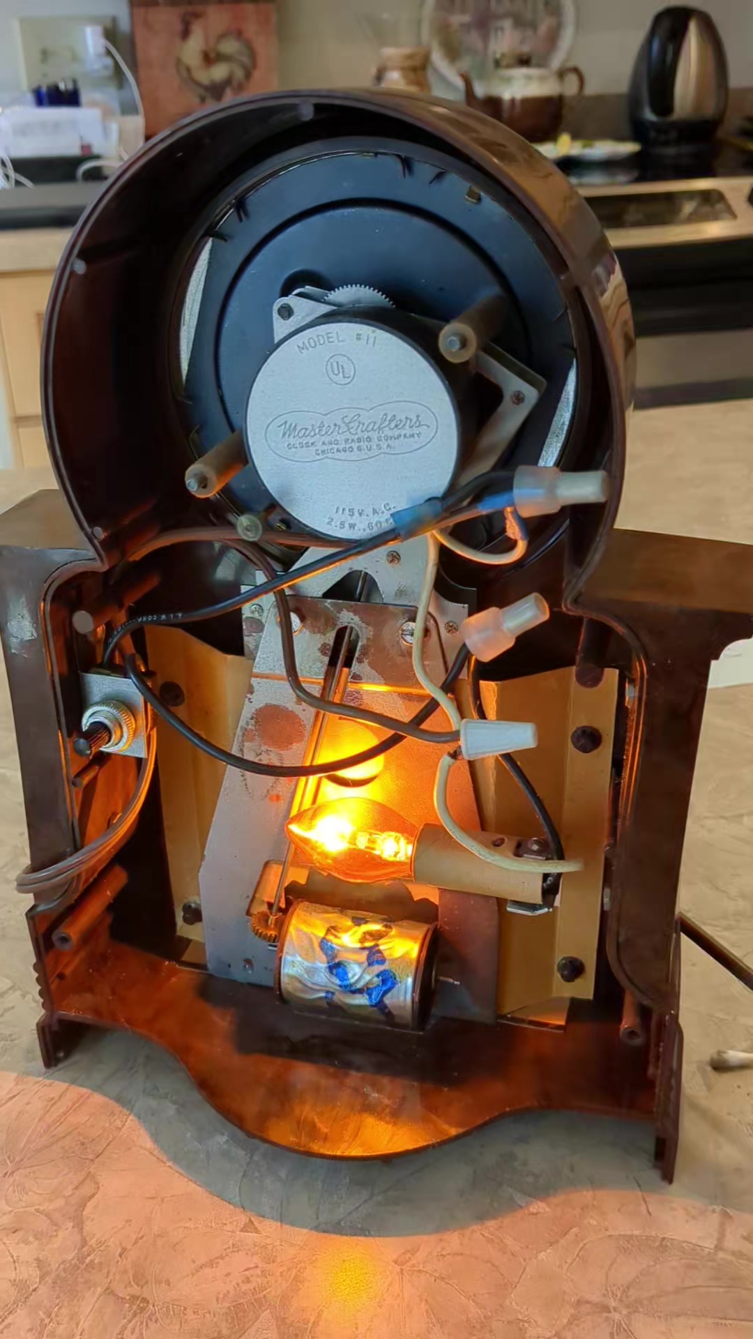 Vintage Mastercrafters Clocks from the 50's