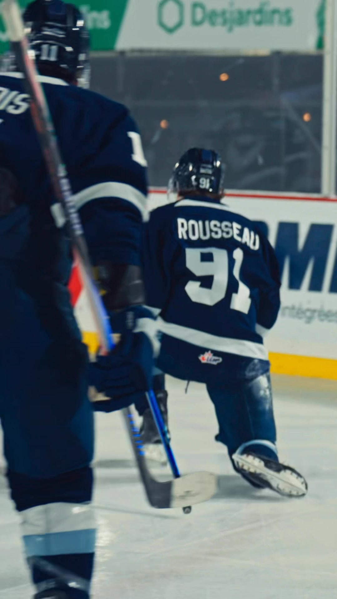 Thomas Rousseau brise la glace pour le Phœnix Sherbrooke 🧊 | Coupe de ...