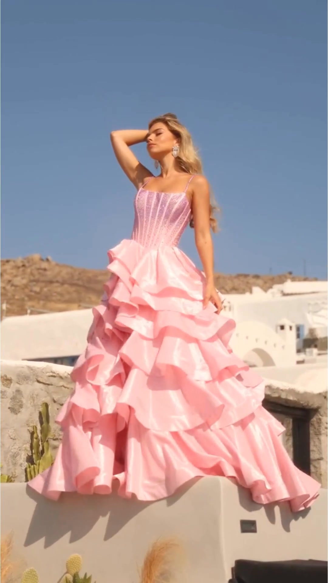 red party dresses for women Simple Red Satin Spaghetti Straps Prom Dresses With Slit, Party Dresses,  MP787 main image 0