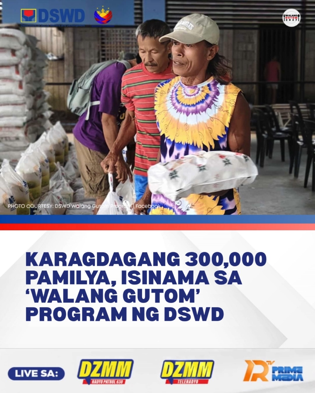 Sinimulan na ng Department of Social Welfare and Development (DSWD) ang ...